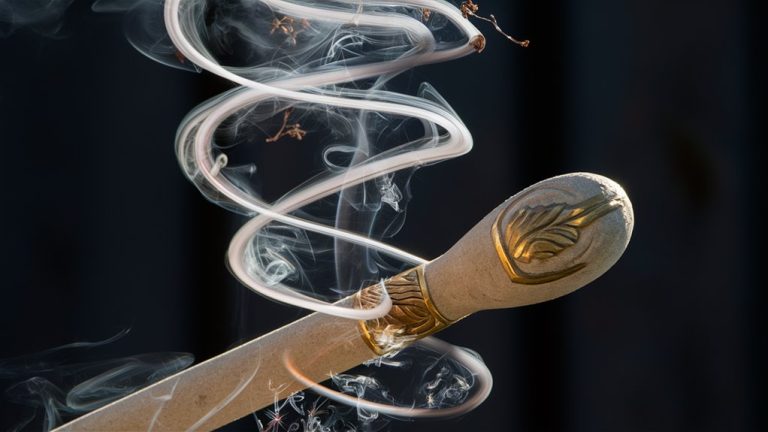 smoky poker rising upward