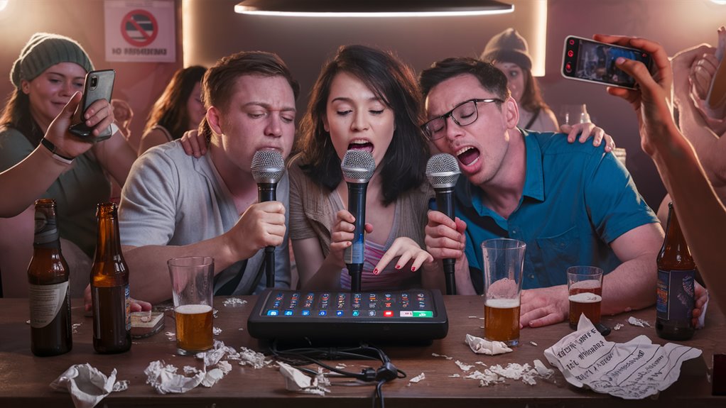 visitors breaking singing guidelines