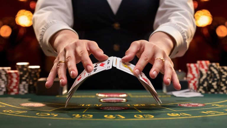 card dealing technique strategy