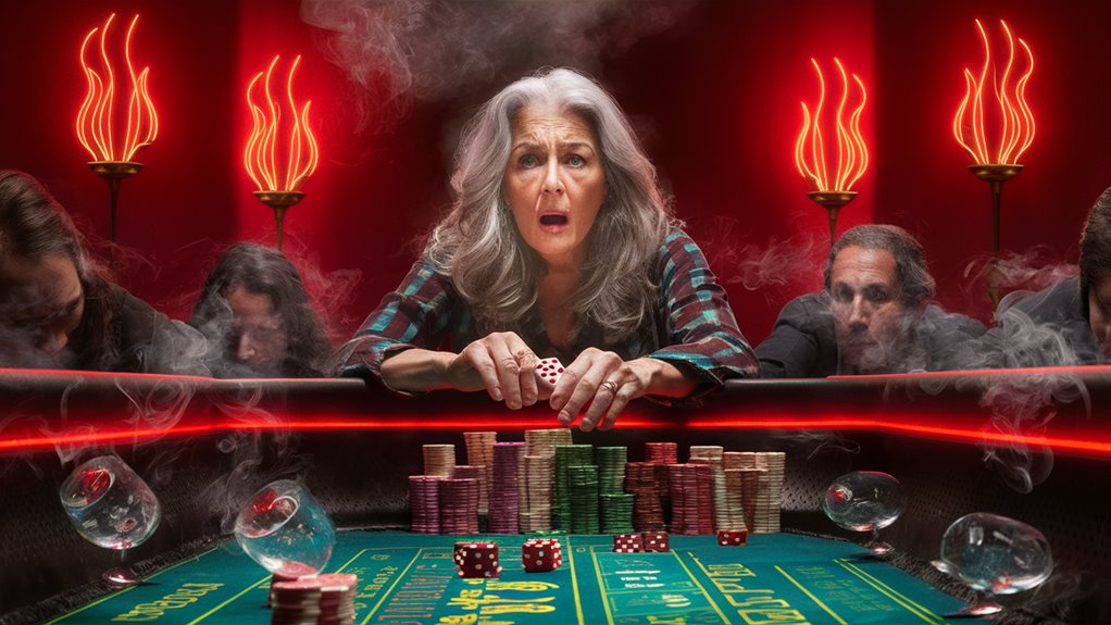 casino burns players money