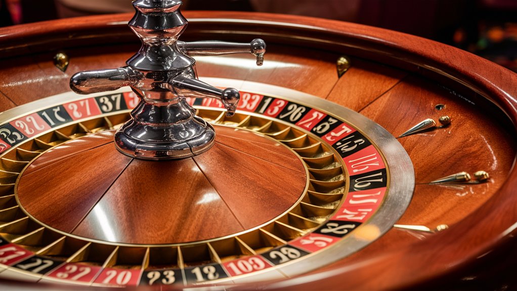 casino game circular table