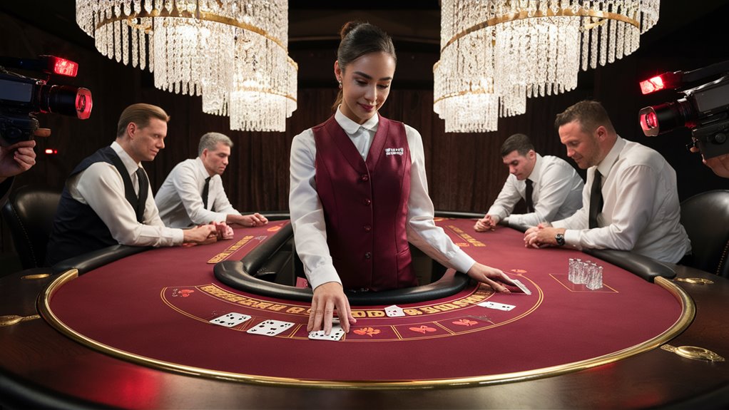 casino gaming with dealers