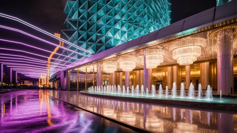 casino uses light features