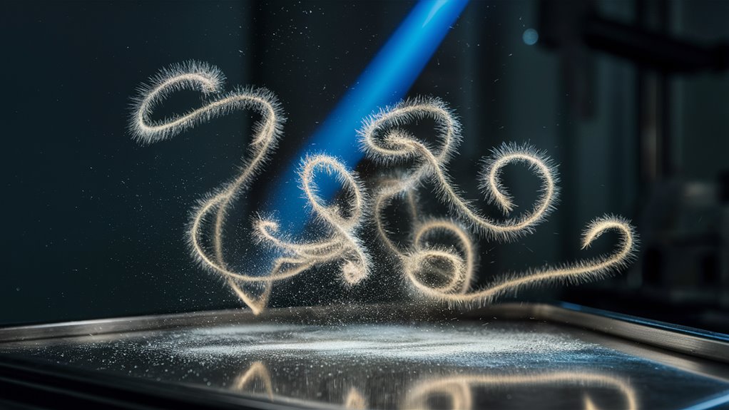 charging mechanics of dust