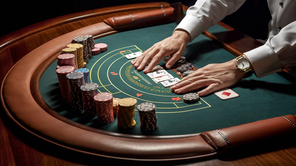 control casino table spending