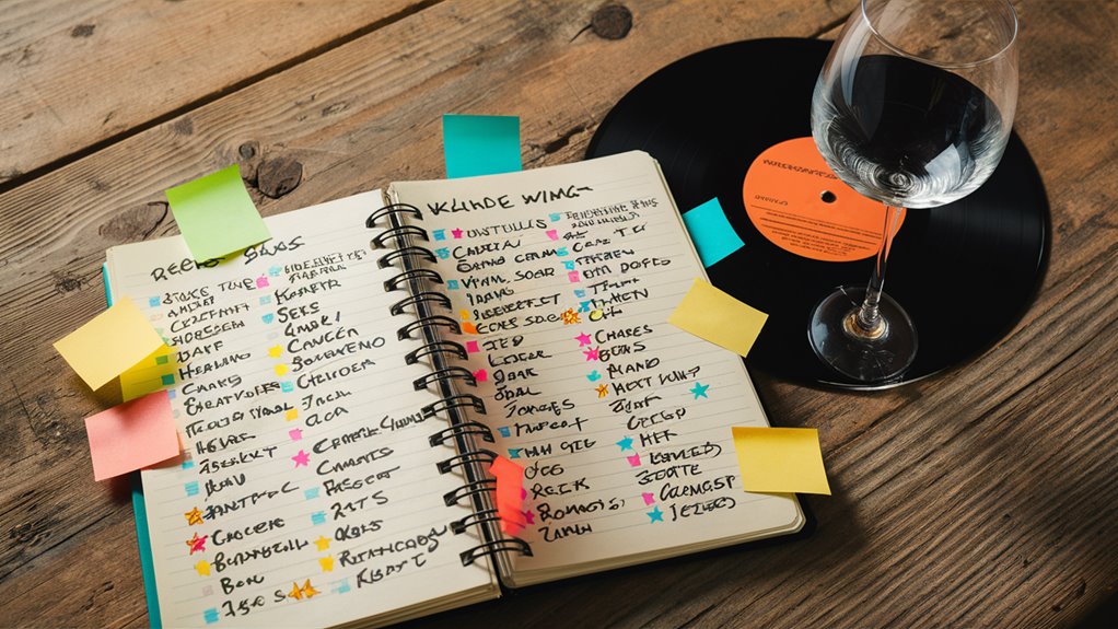 creating musical playlist selection