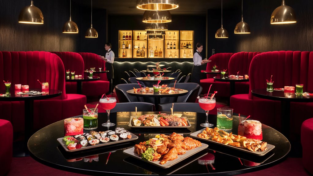 dining choices and drinks