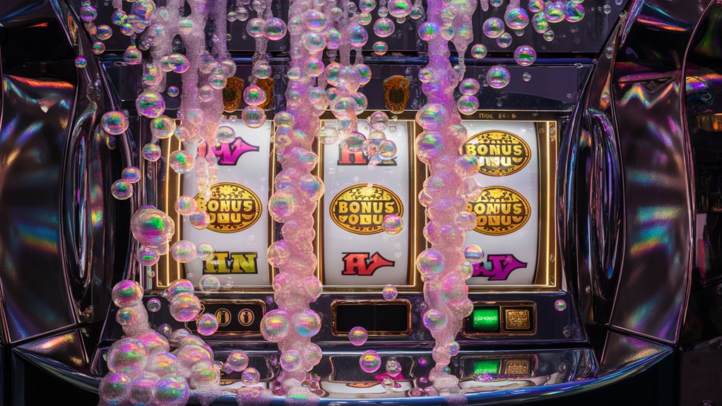 patterns win through foamy matter