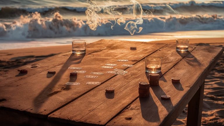 poker smoke ocean gambling