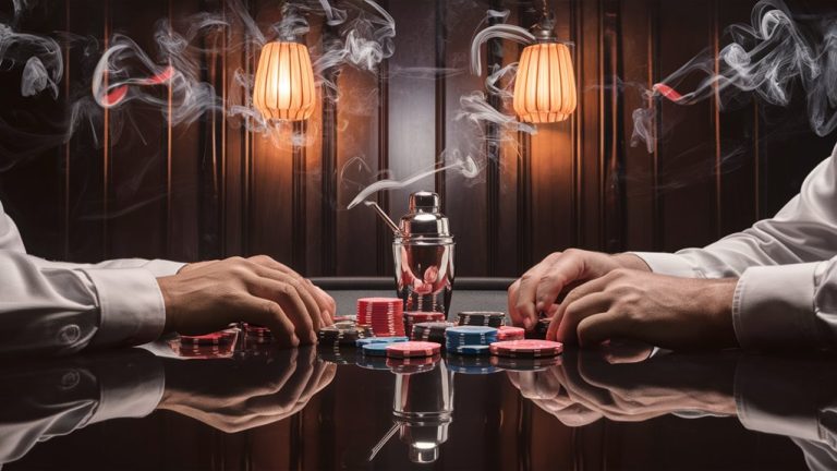 poker smoking fire energy