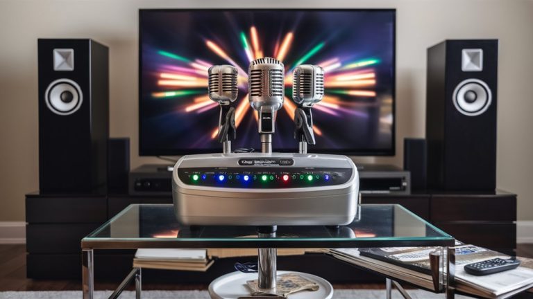 select home karaoke setup
