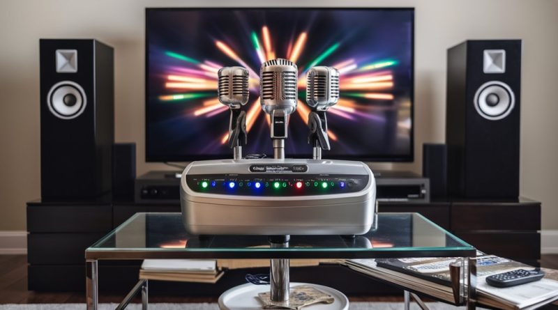 select home karaoke setup