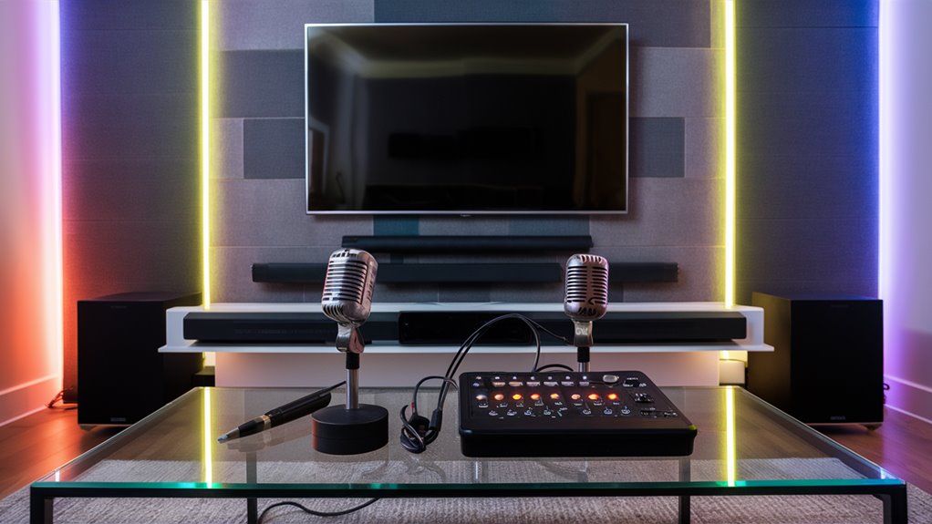 select karaoke system components