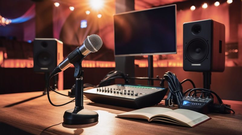 select perfect karaoke setup