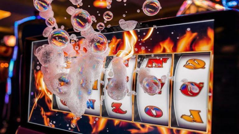 slot game with bubbles
